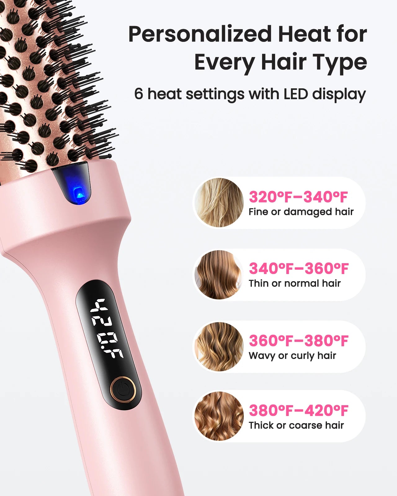 QuickStyle Hot Air Grooming Brush