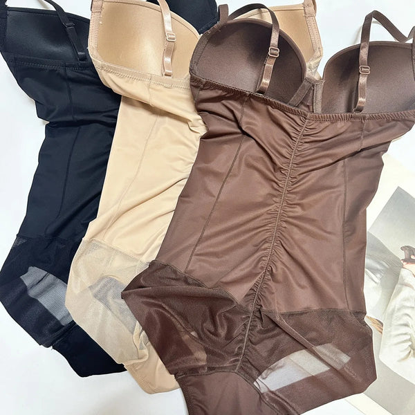 CoreFit Bodysuit Shapewear With Built in Bra